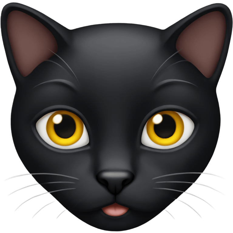 Black cat emoji