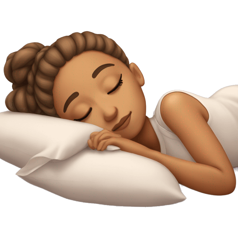 Ariana Grande sleeping emoji