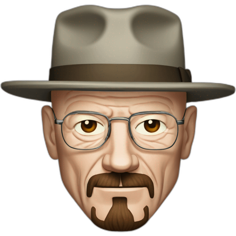 Heisenberg walter white breaking bad Bryan crankston emoji