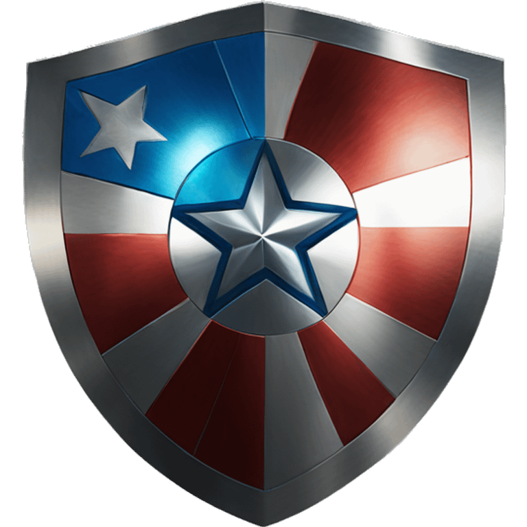 Captain America’s shield from Marvel emoji