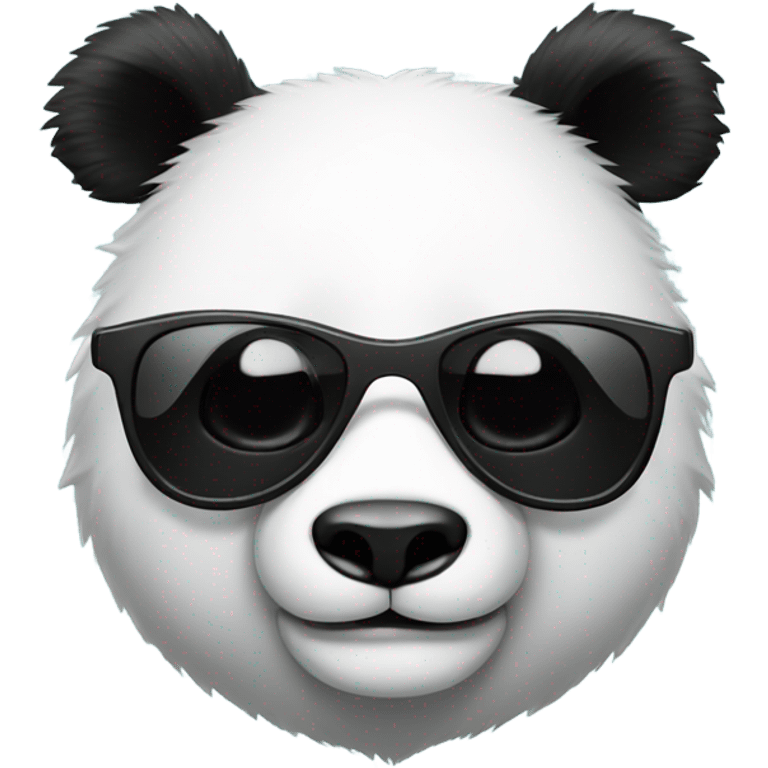 Panda with sunglases  emoji