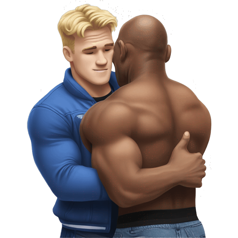 jake paul hugging mike tyson emoji