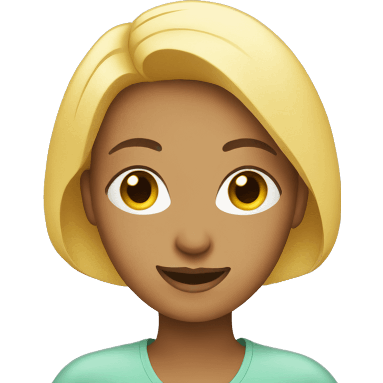 Woman shopping emoji