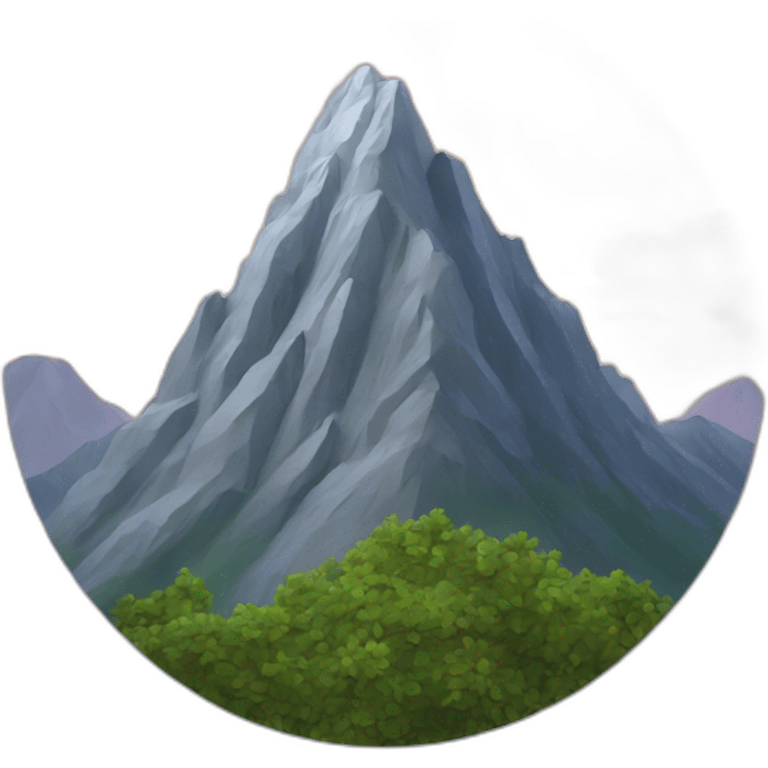 gay mountain emoji