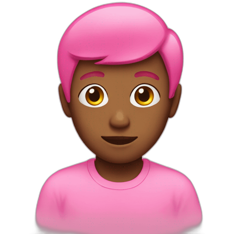 pink boy emoji