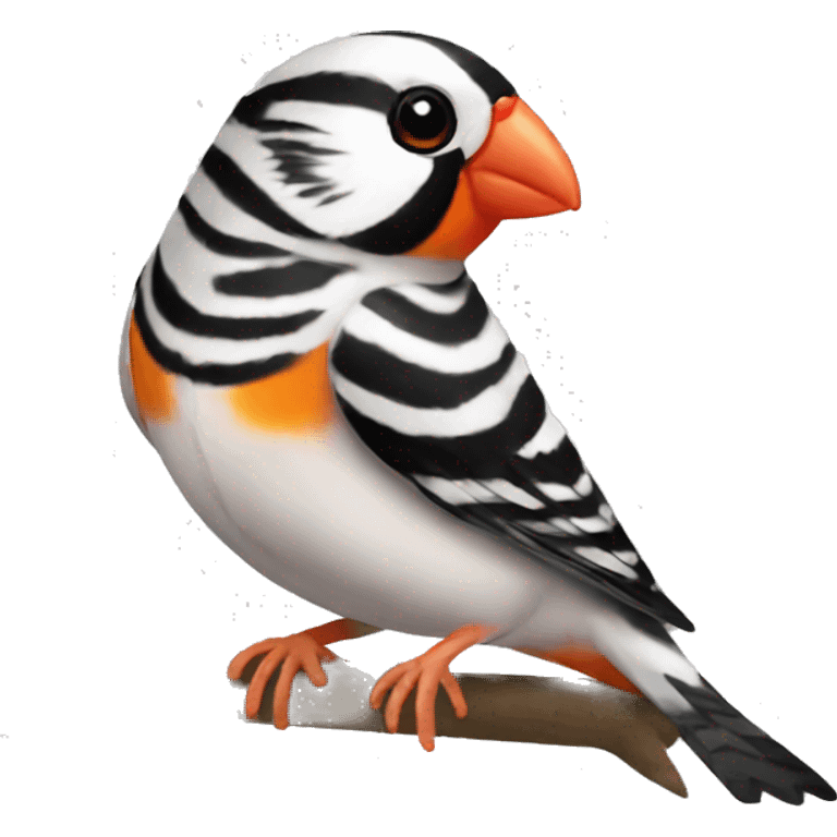 zebra finch emoji