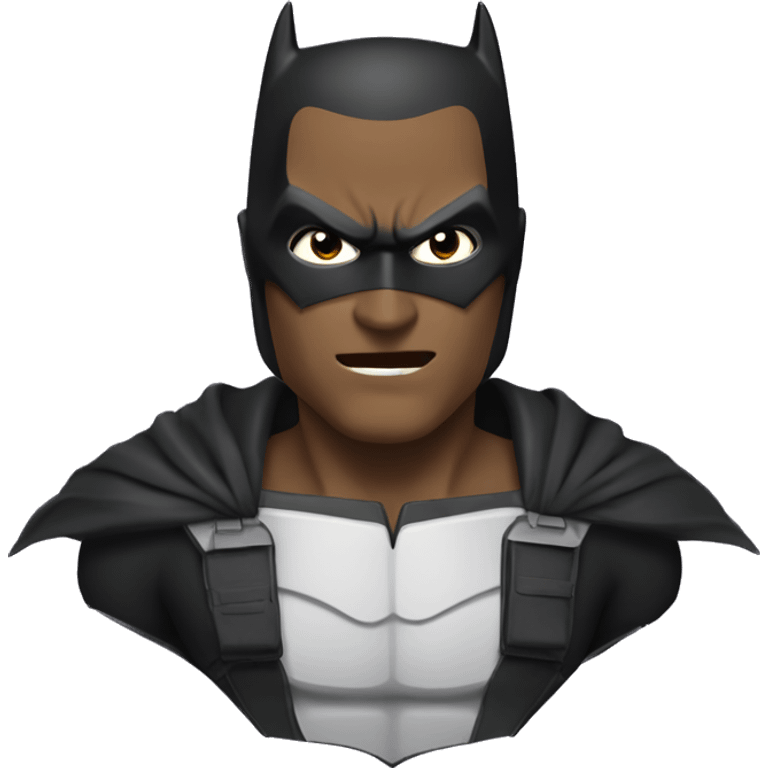 Chat mélanger à batman emoji