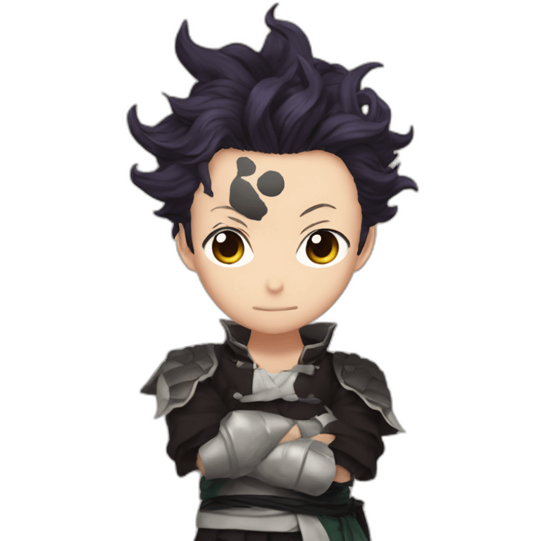 Tanjiro Kamado demon slayer emoji