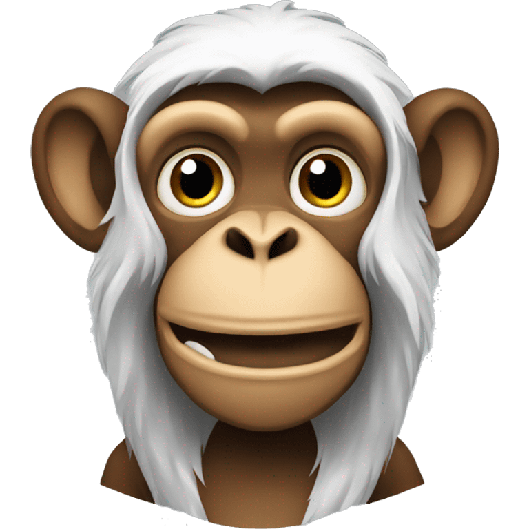 monkey waveing emoji