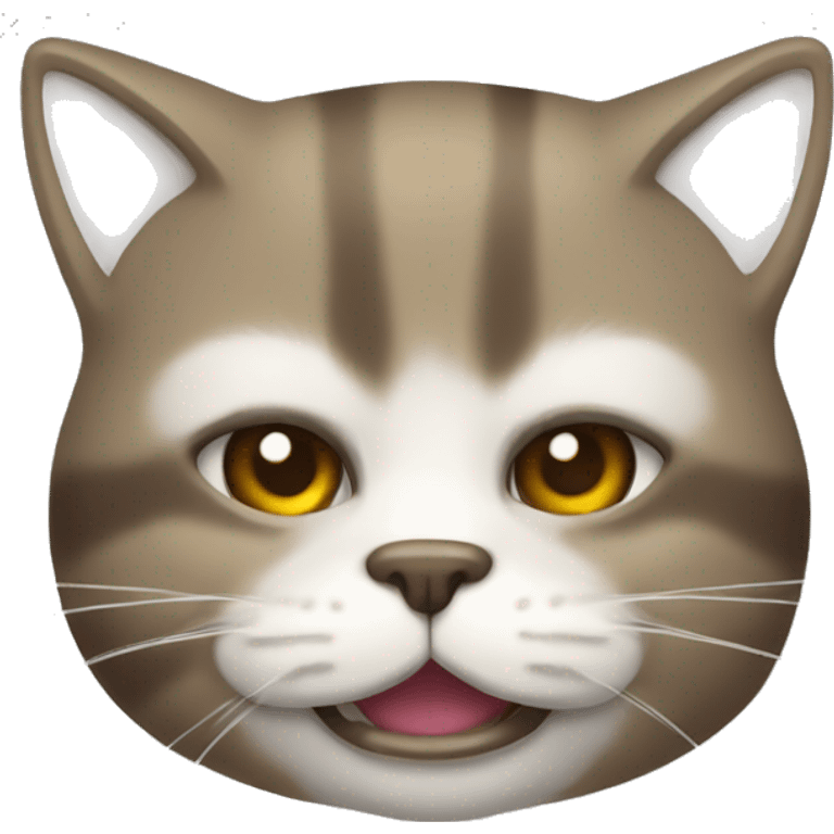 Un chat musclé  emoji