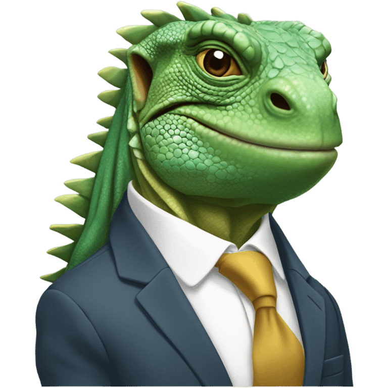 capitalist-iguana emoji