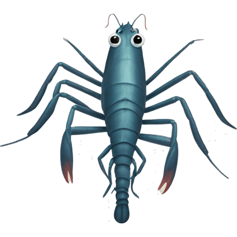 ig-claw River Shrimp (Eng.), Camarón de Río emoji