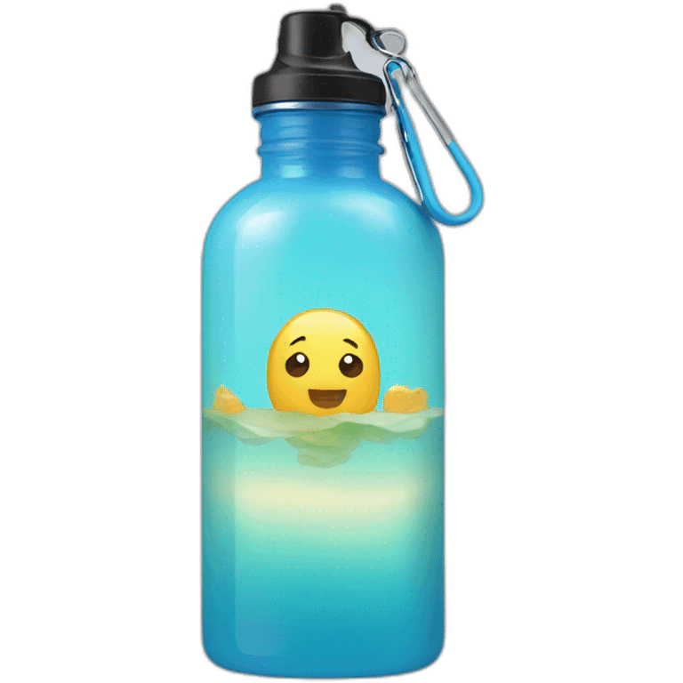 Kawaii water bottle emoji