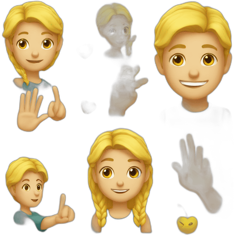 👍 mais le pouce est plié emoji