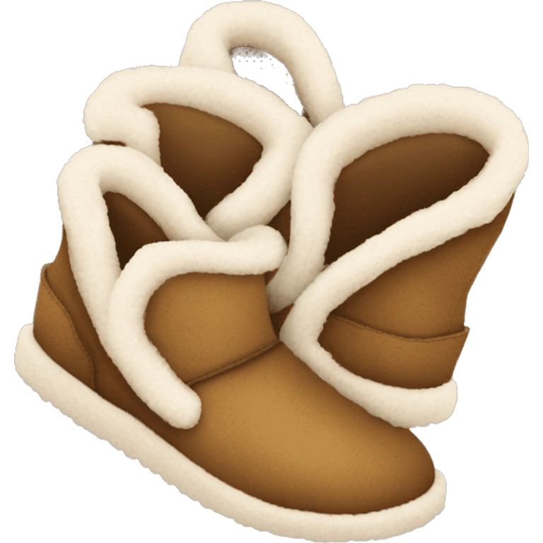 House shoe ugg  emoji