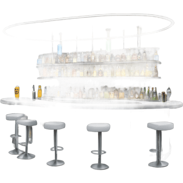 futuristic bar emoji