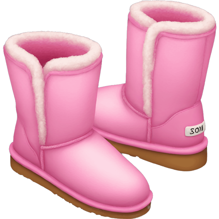 pink uggs shoes emoji