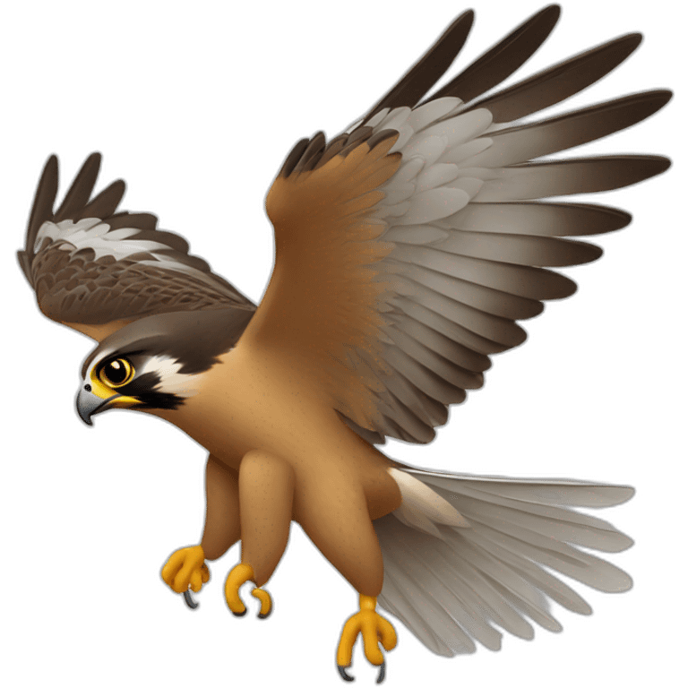 milleniun falcon flying emoji