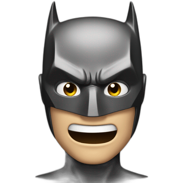 Batman qui rit emoji