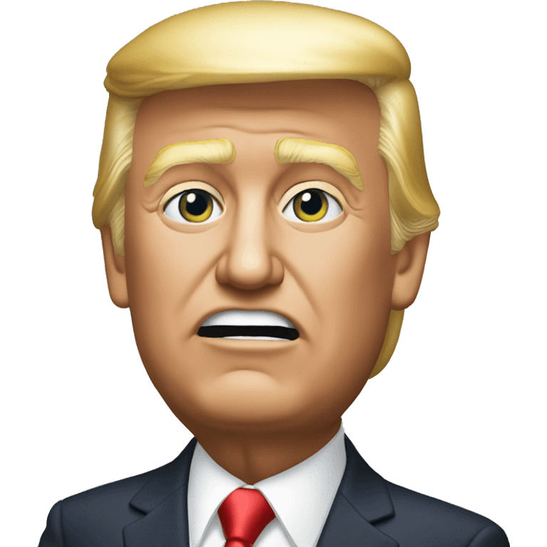 trump com um visto  emoji