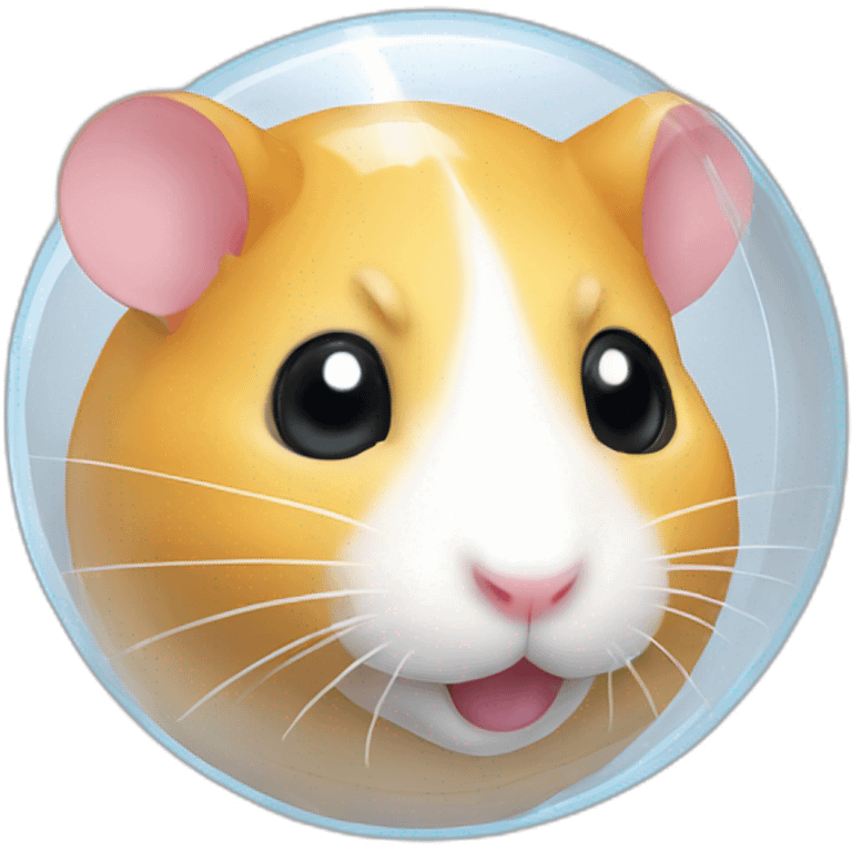 Clear plastic hamster tunnels emoji