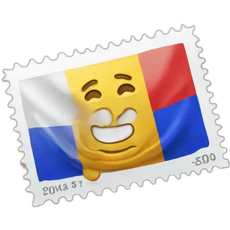 french stamp emoji