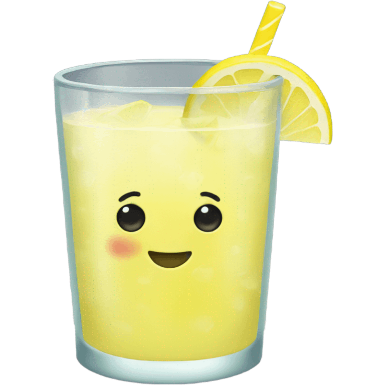 glass of lemonade emoji