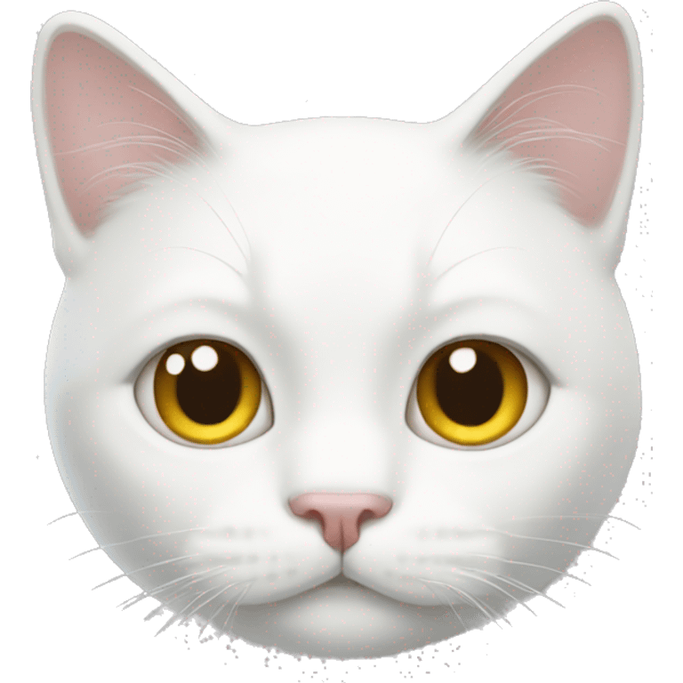 The White Cat emoji