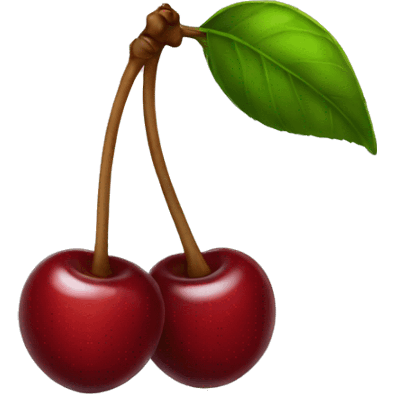 cherry with transparent te emoji