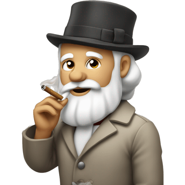 Père Noël smoking  emoji