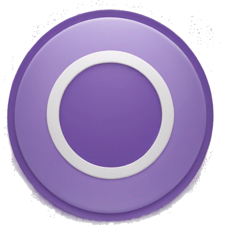 purple circle with white lines inside it emoji