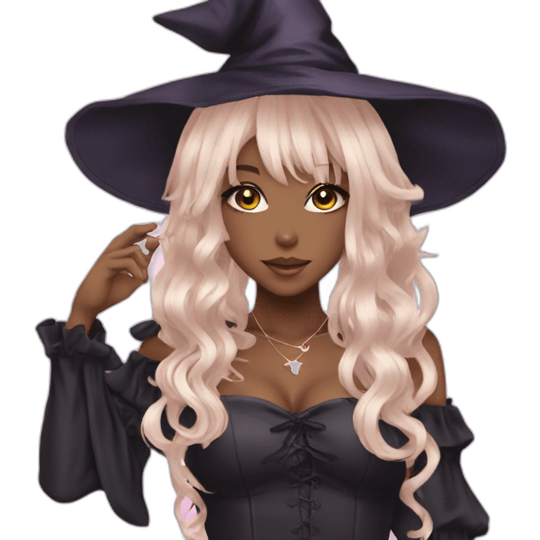 Gyaru witch emoji