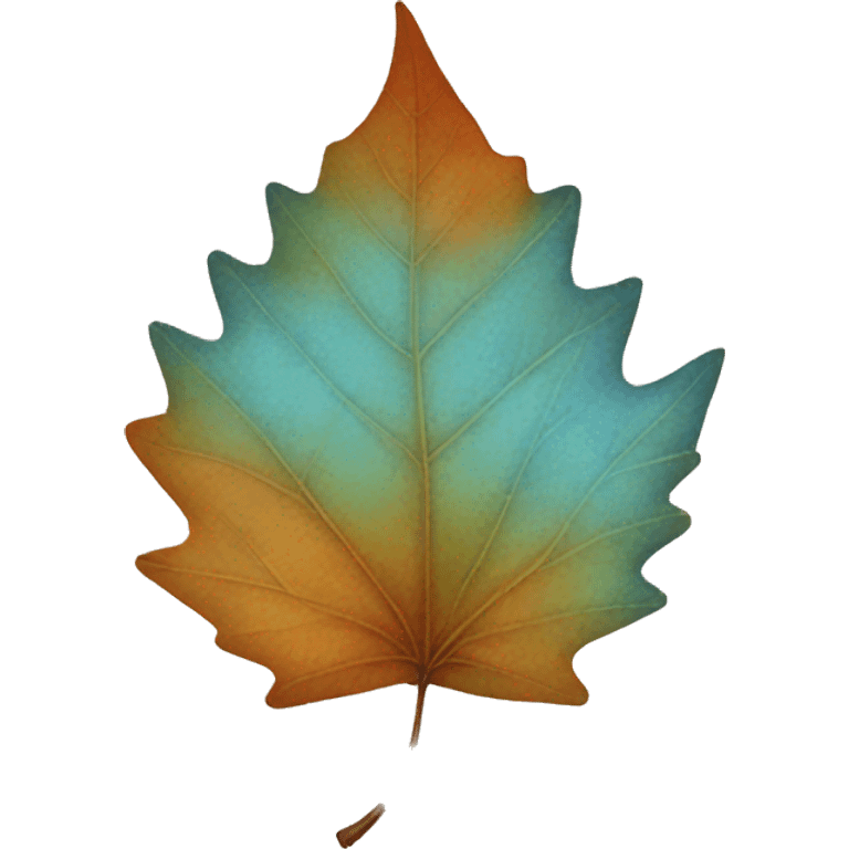 Fall leaf  emoji