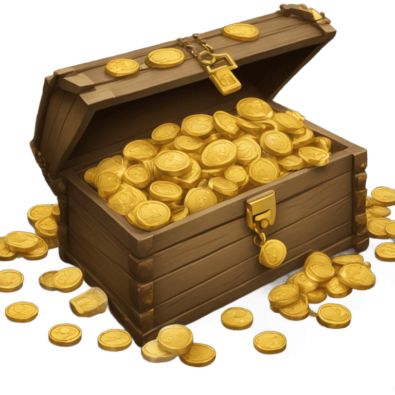 box full of treasure emoji