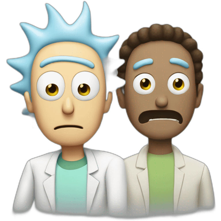 rick and morty emoji