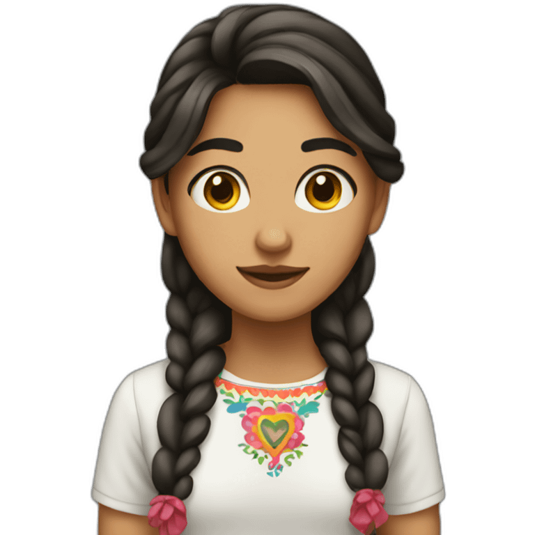 mexican teen girl emoji