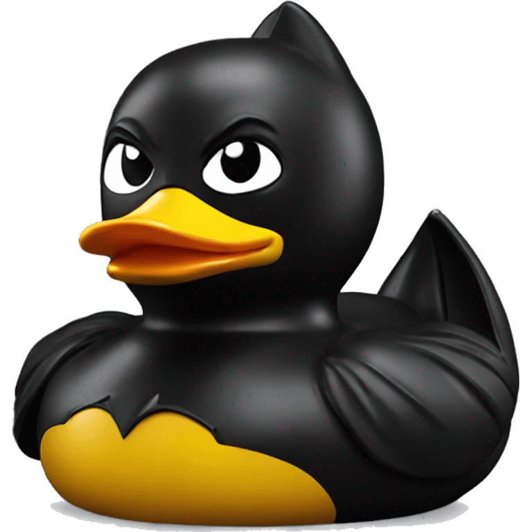 Batman rubber duck emoji