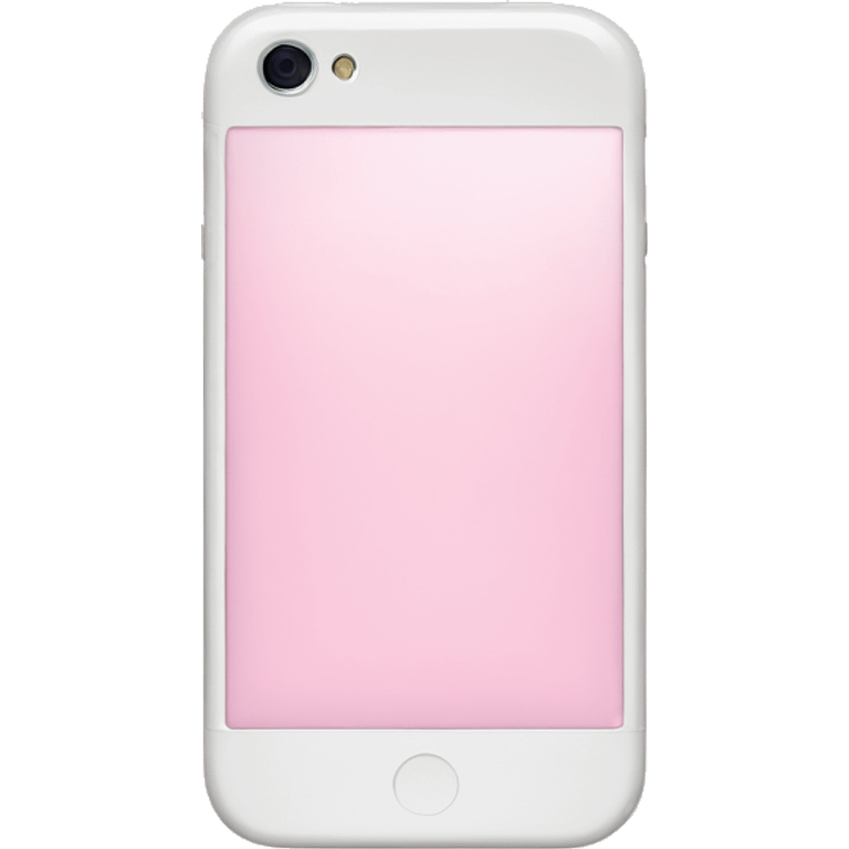 Light pink iPhone emoji