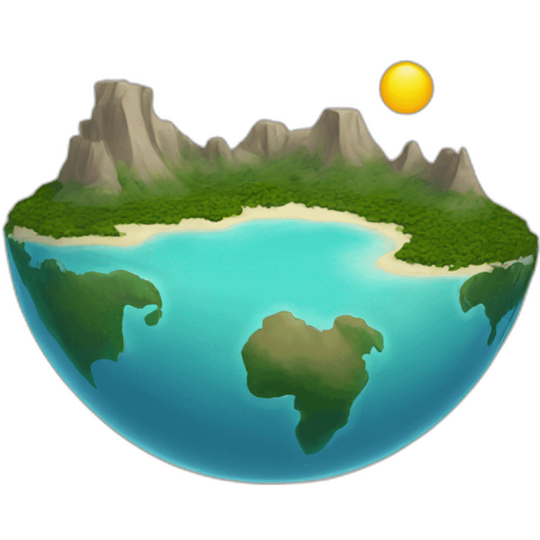 The Pangea emoji