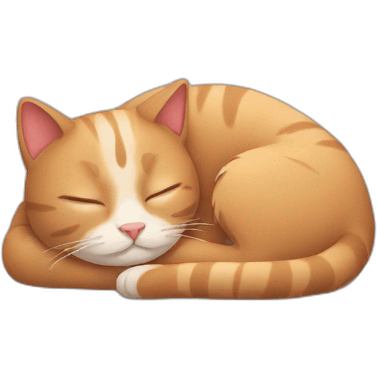 sleeping cat emoji