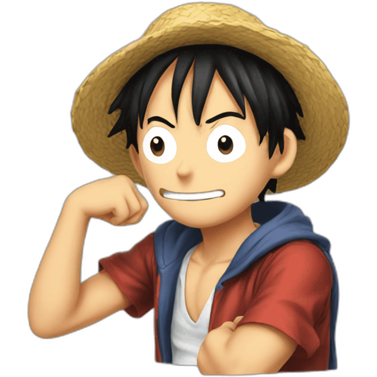 luffy-thinking emoji