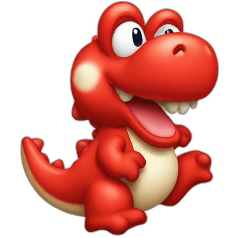 Red Yoshi emoji