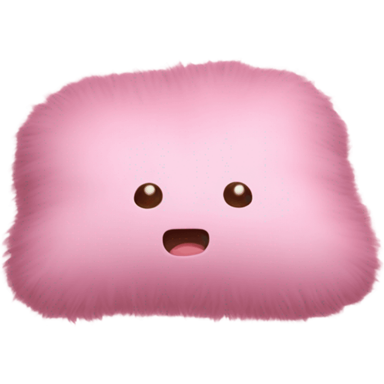 Cute cozy pink  emoji