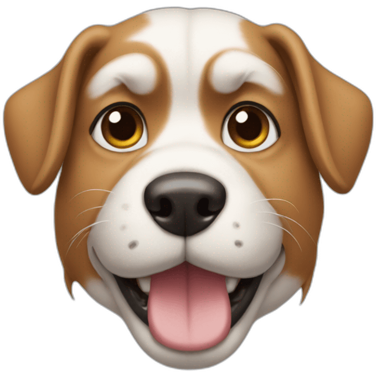 Dog smail emoji