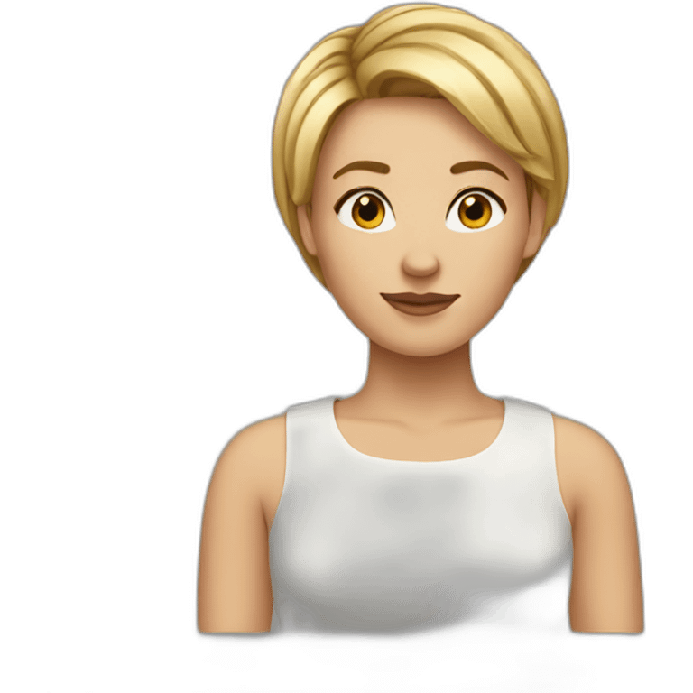 short-hair-anna emoji