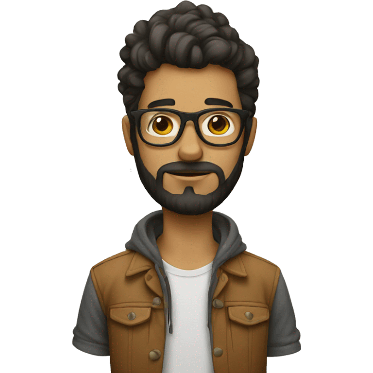 hipster emoji