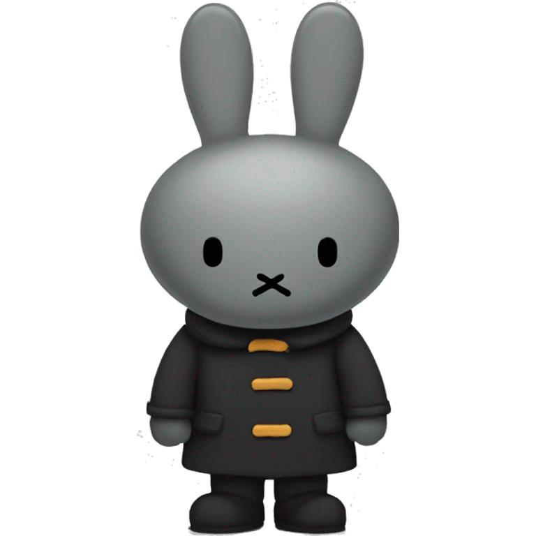 Evil miffy emoji