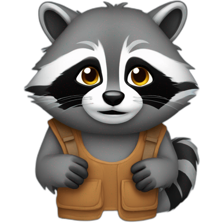 racoon siu emoji