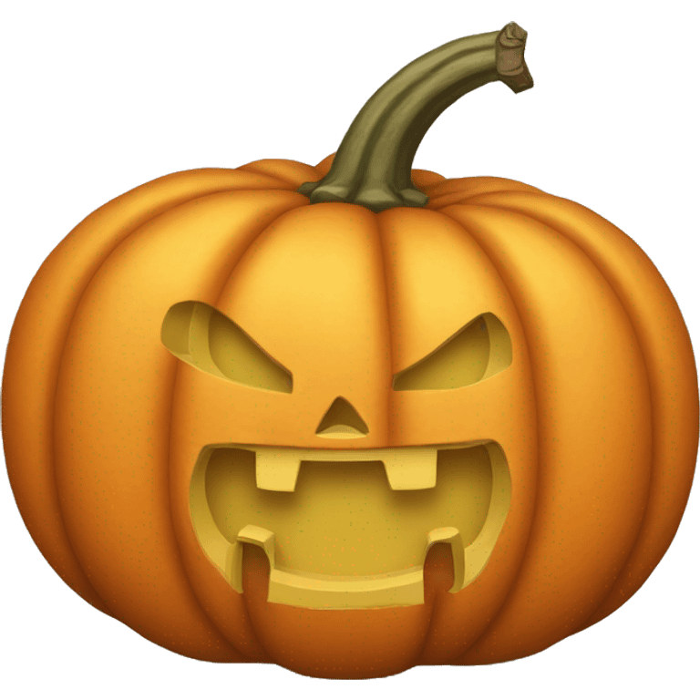 Plain Pumkin Not Carved emoji