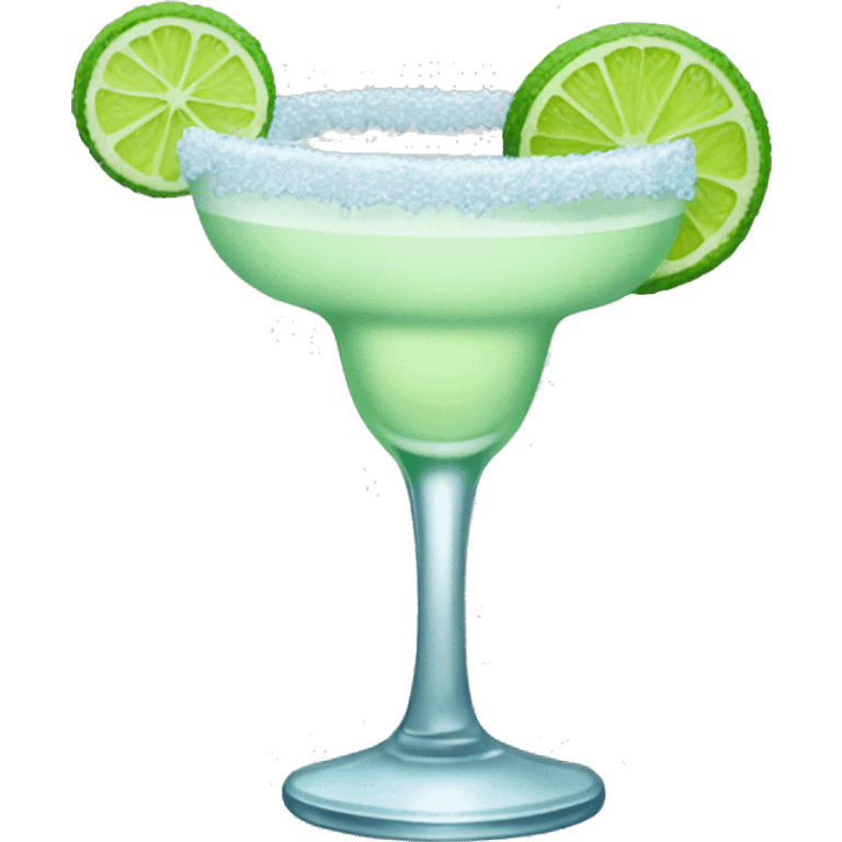 frozen clear margarita emoji